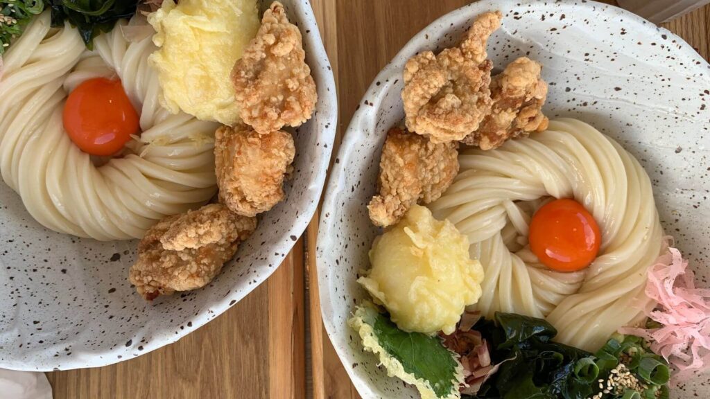 Menju Udon 2人前