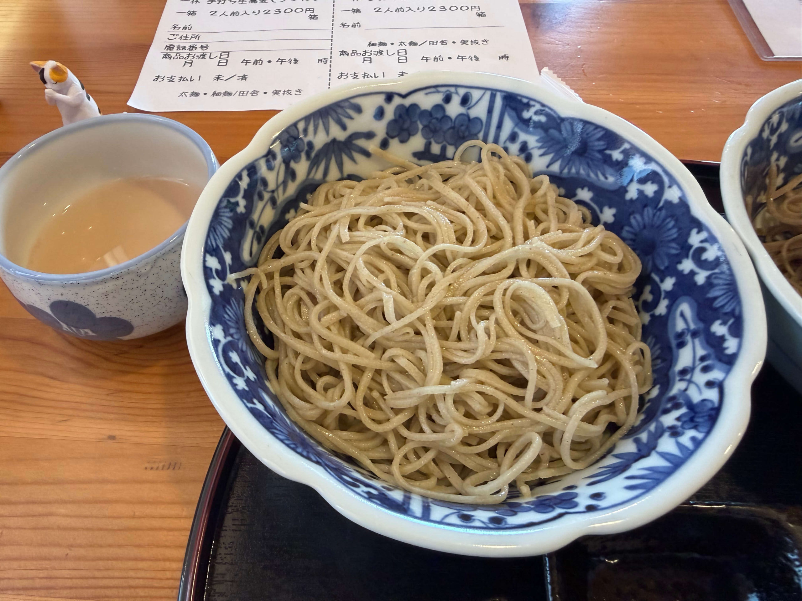 十割蕎麦 坊主bar 一休_そば_白