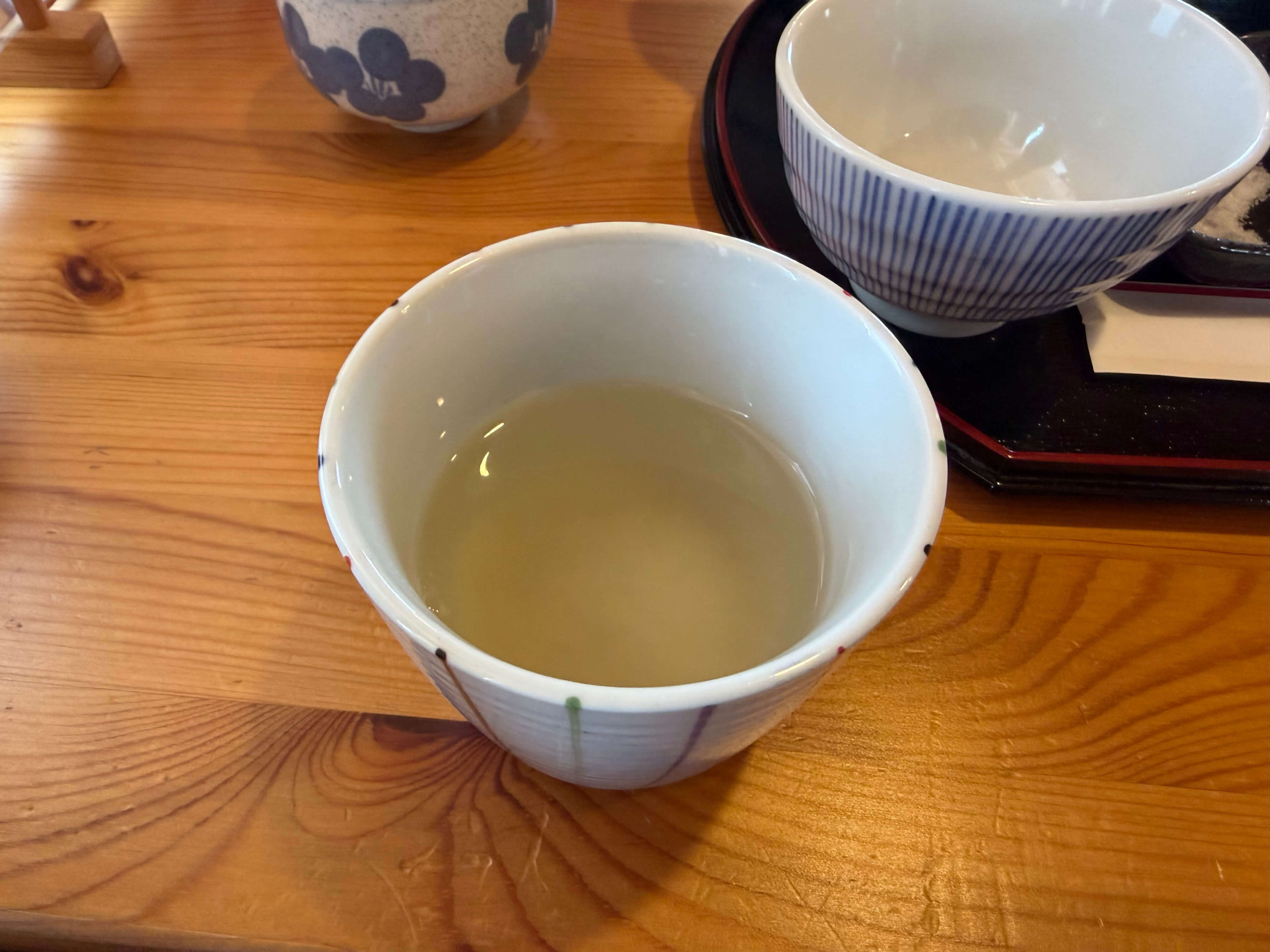十割蕎麦 坊主bar 一休_蕎麦茶_ホット