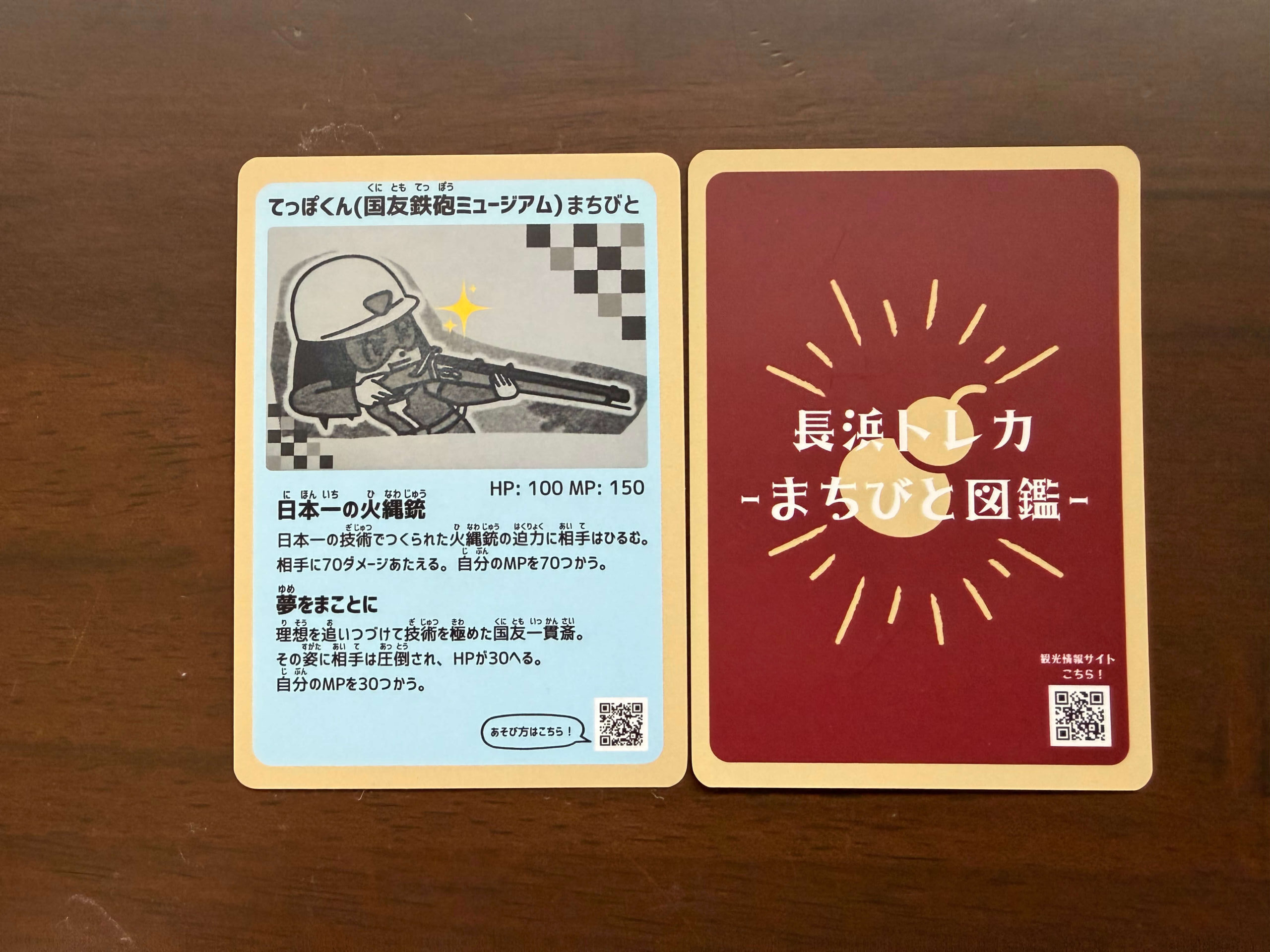 長浜トレカ_まちびと図鑑_デザイン