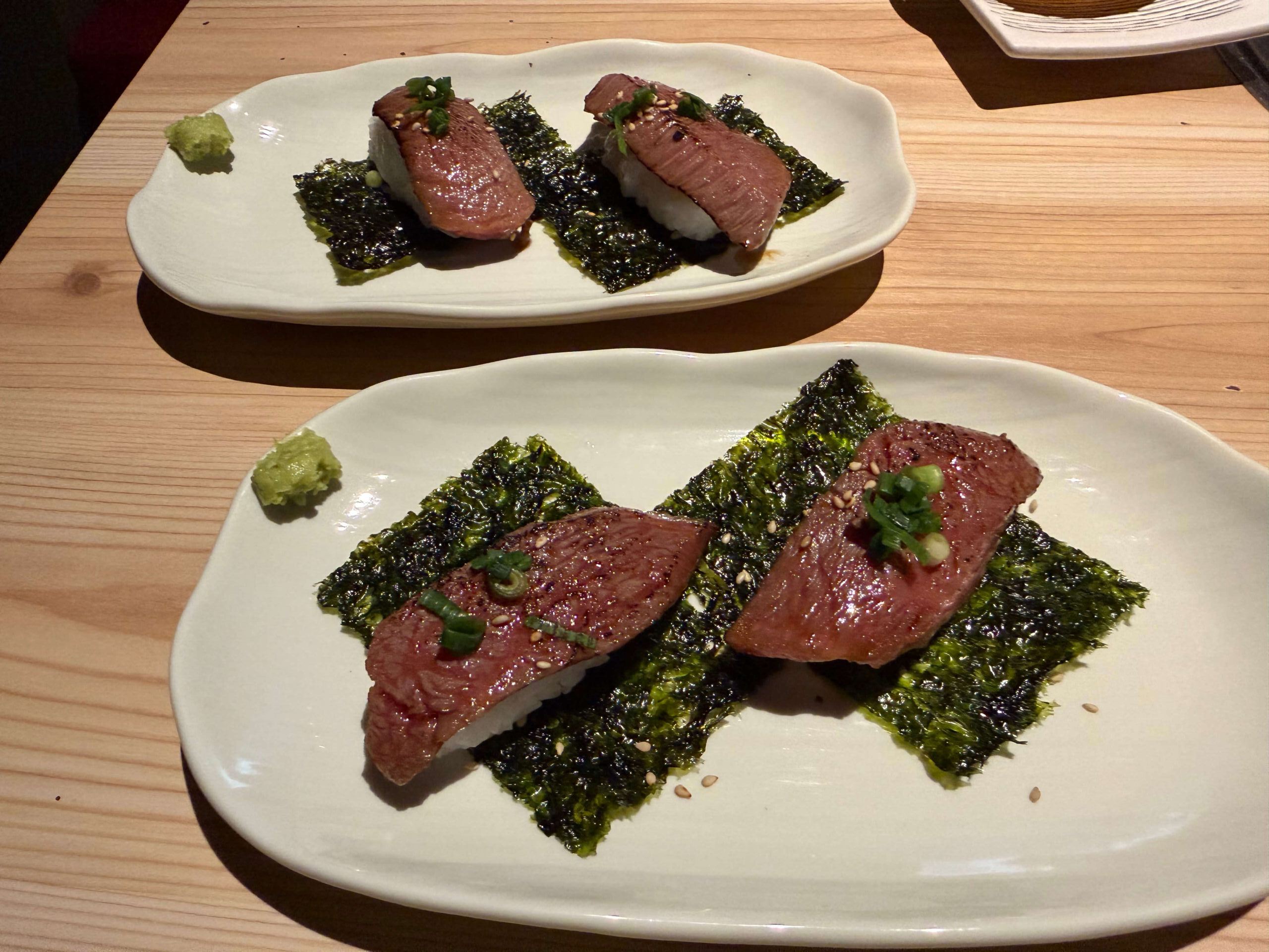 長浜_焼肉だいにんぐ_和sab(iわさび)_肉寿司　