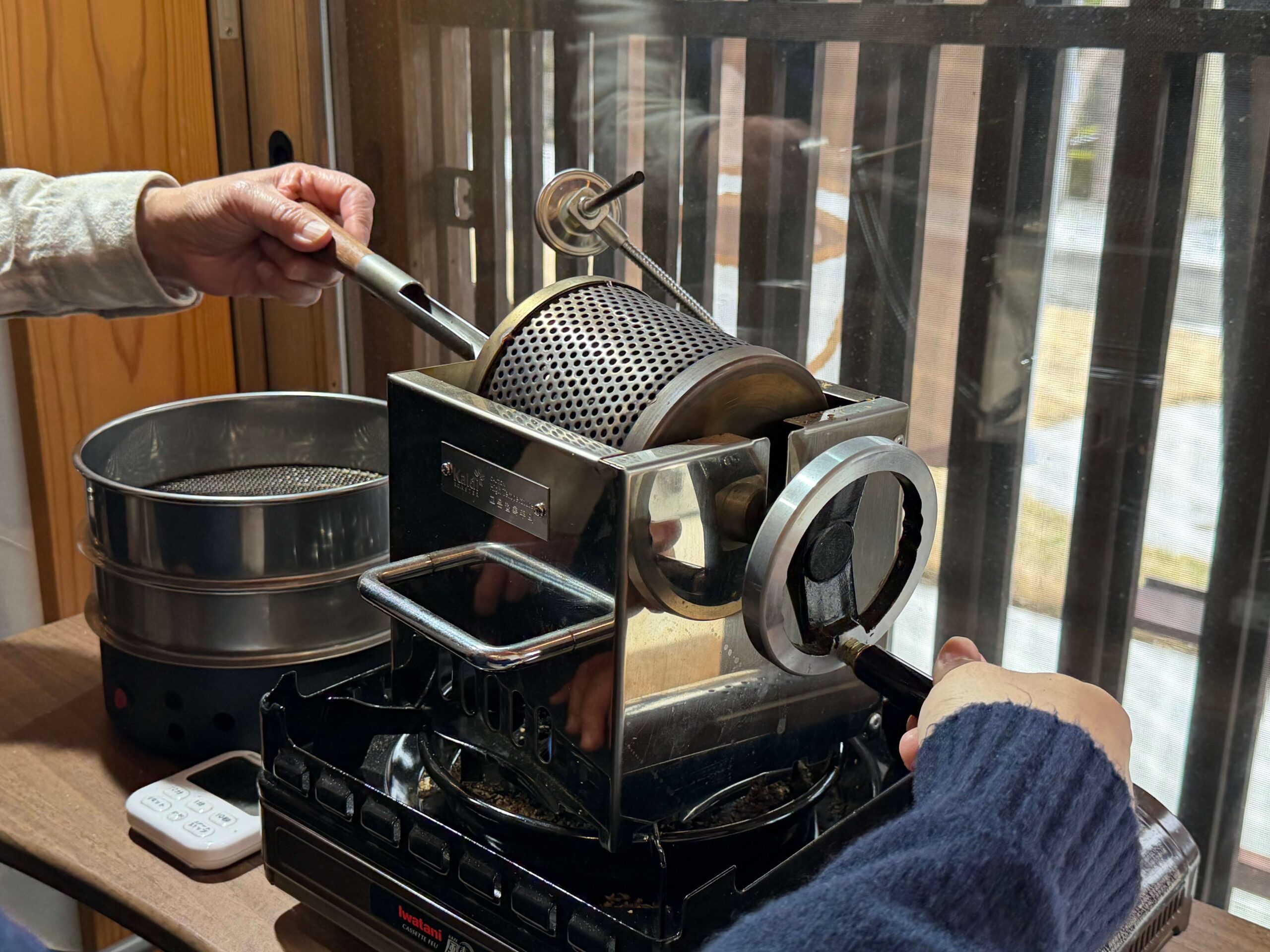 CCR工房_焙煎体験