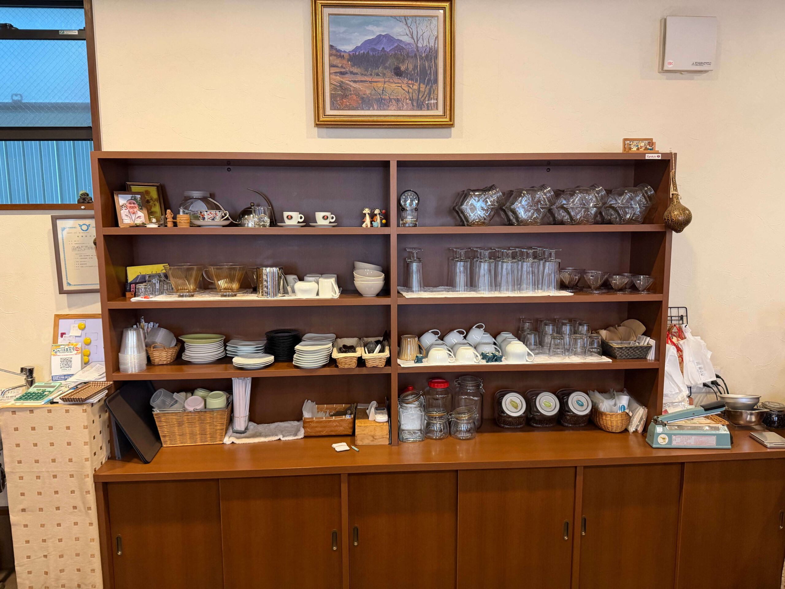 自家焙煎珈琲 高千穂_店内