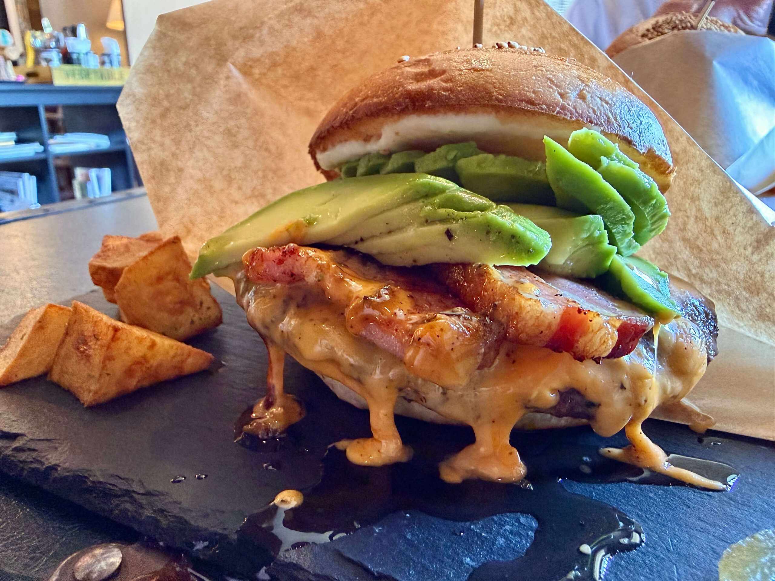 カフェあかつき_スペシャルクラフトハンバーガー