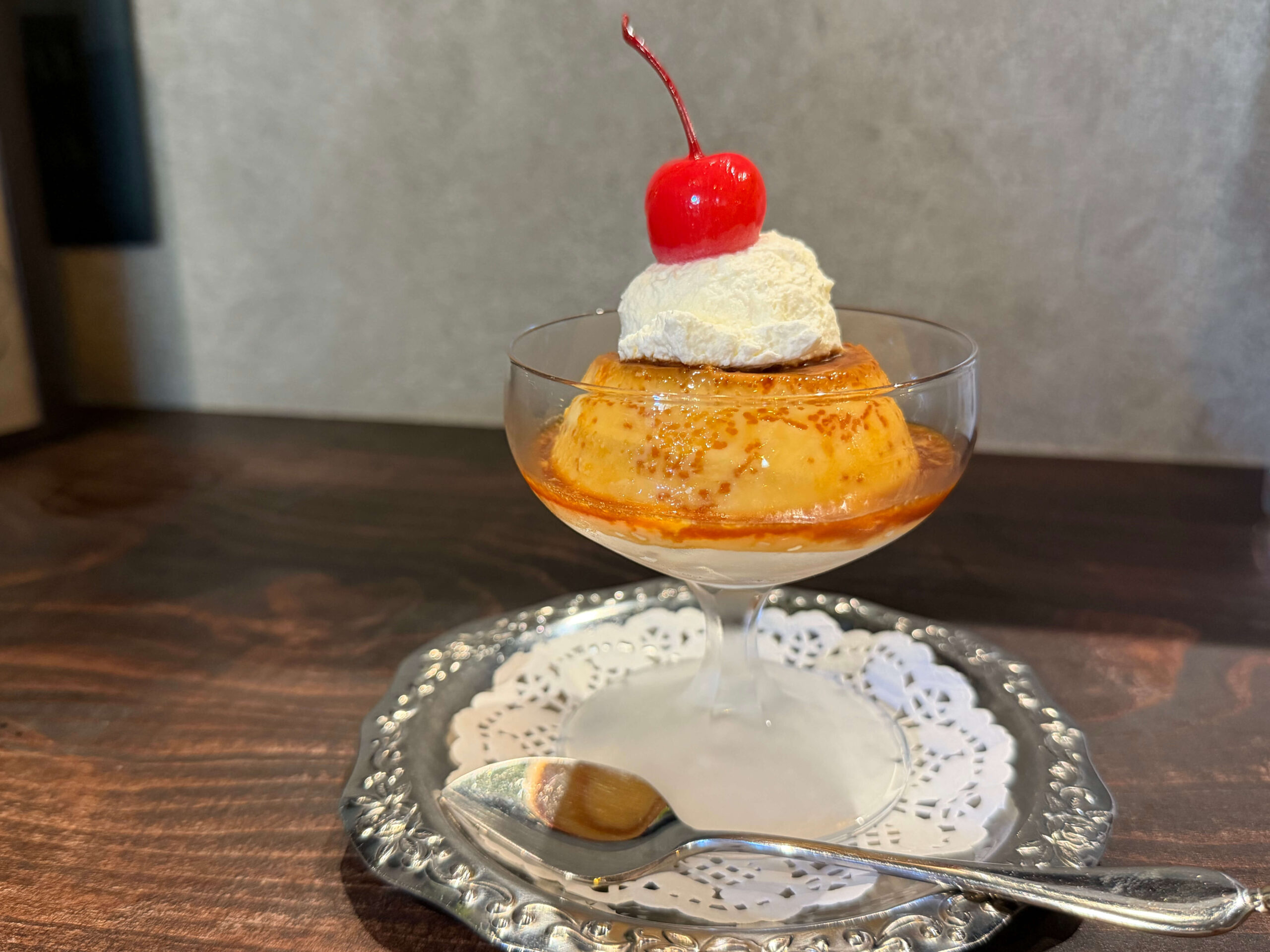 喫茶タンポポ_プリン